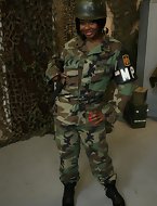 Baby Cakes has a big black wazoo with some serious kick gazoo authority! Shes a guard at Guantanamo Bay who will put..